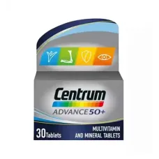 Centrum Advance 50+ Multivitamins & Minerals Tablets 30s